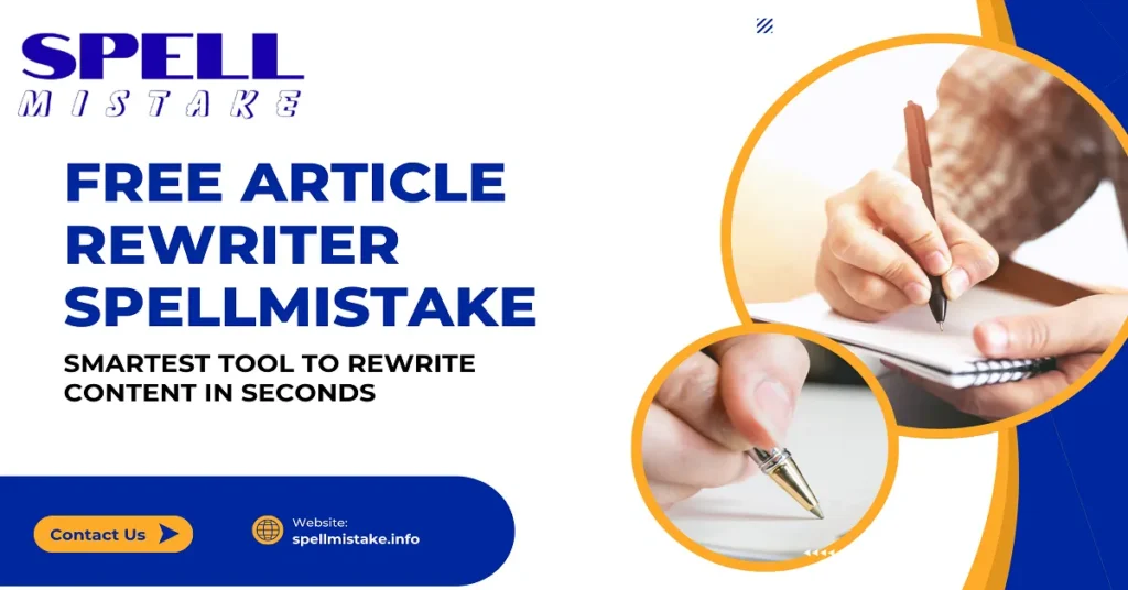 free article rewriter spellmistake